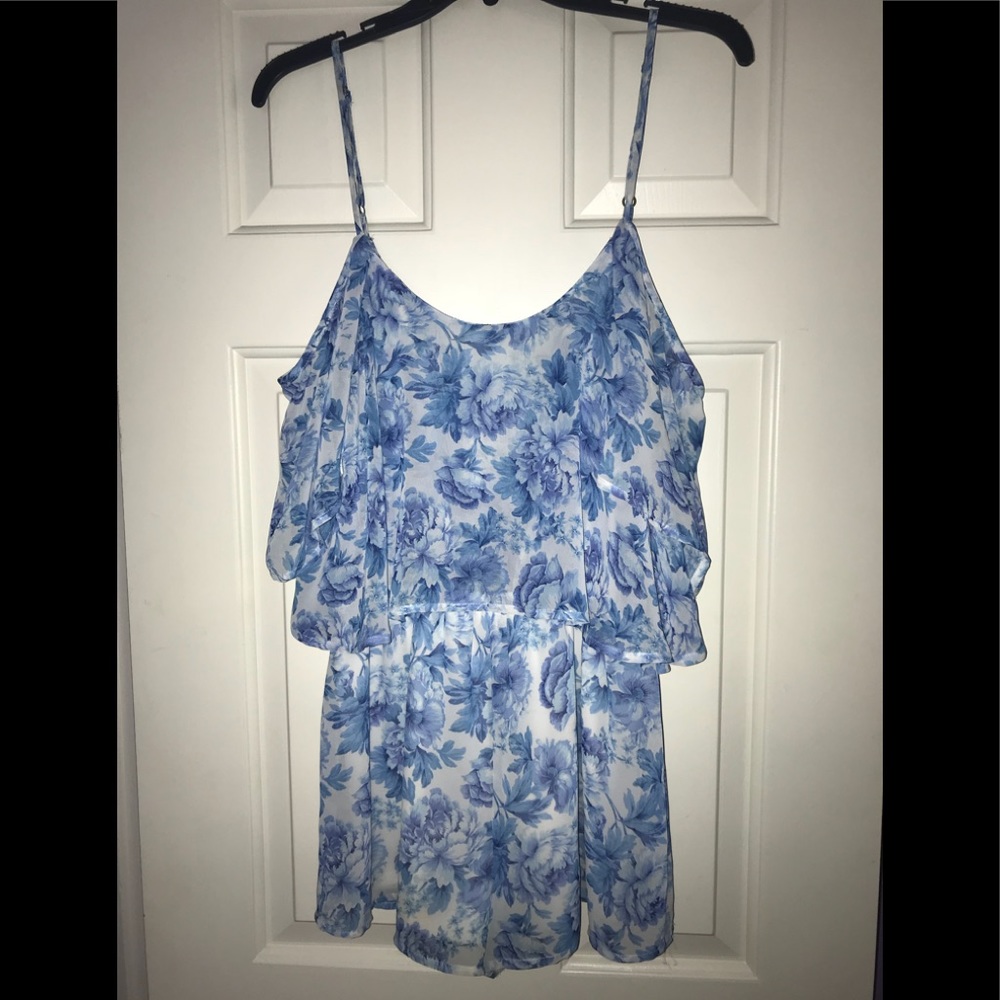 {Show Me Your MuMu} Floral Romper